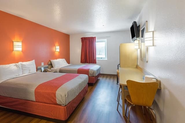 Deluxe Room, 2 Double Beds, Smoking, Refrigerator & Microwave