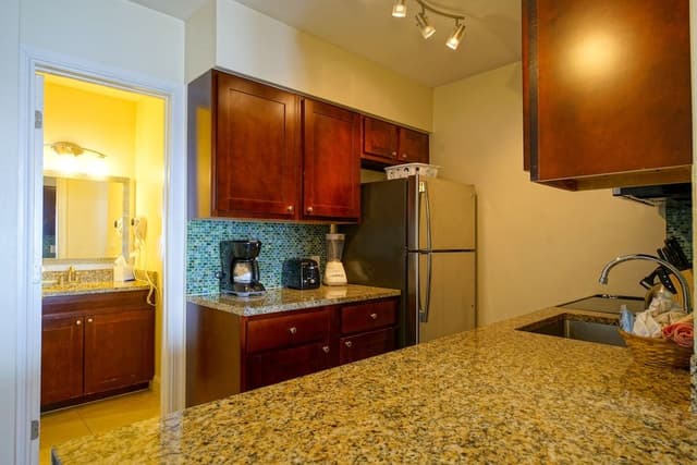 Studio, Kitchen, Ocean Front studio