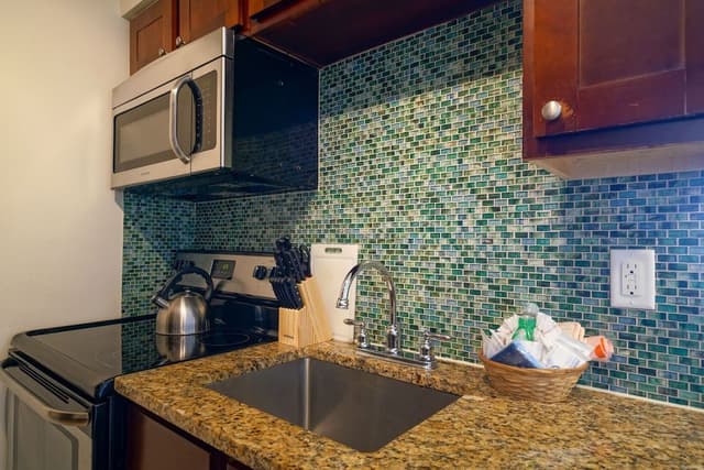 Studio, Kitchen, Ocean Front studio