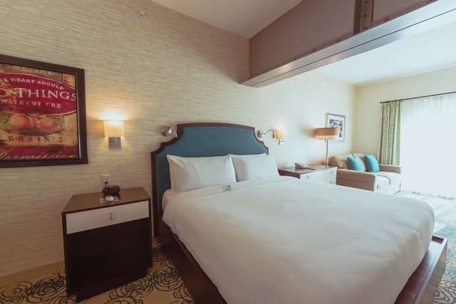 1 KING BED WITH SOFABED