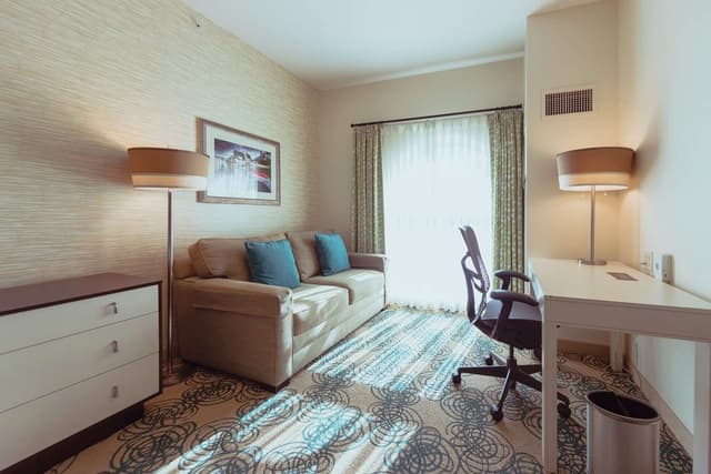 1 KING BED WITH SOFABED