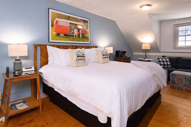 Premium Double Room, Fireplace, Mountain View (Sterling Mountain)