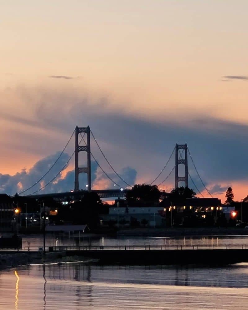 Mackinaw Beach And Bay Mackinaw Beach And Bay