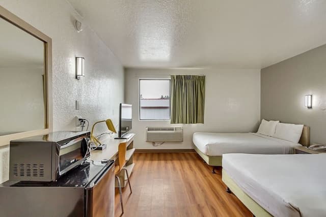 Deluxe Room, 2 Double Beds, Hearing Accessible, Non Smoking