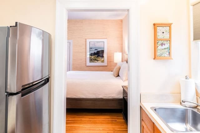 Deluxe Studio, 1 King Bed, Kitchen (118C)