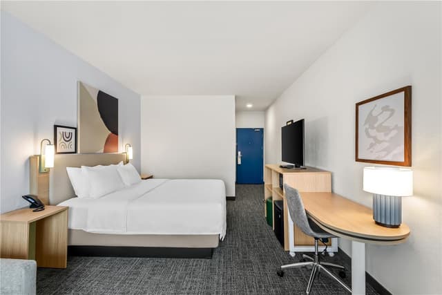 1 KING BED WITH SOFABED