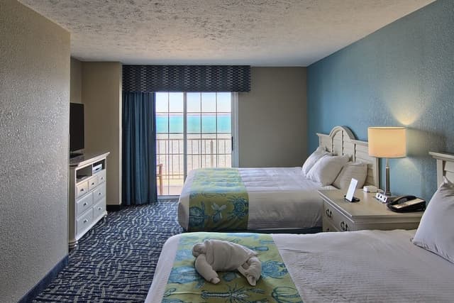 Family Suite, Multiple Beds, Beach View (Upper Floor)