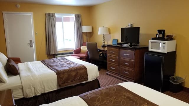 Standard Room, 2 Queen Beds, Refrigerator & Microwave