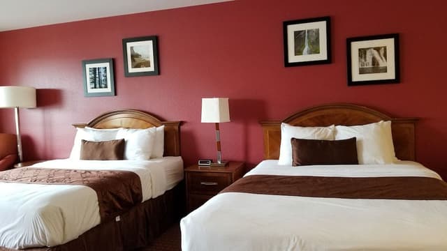 Standard Room, 2 Queen Beds, Refrigerator & Microwave