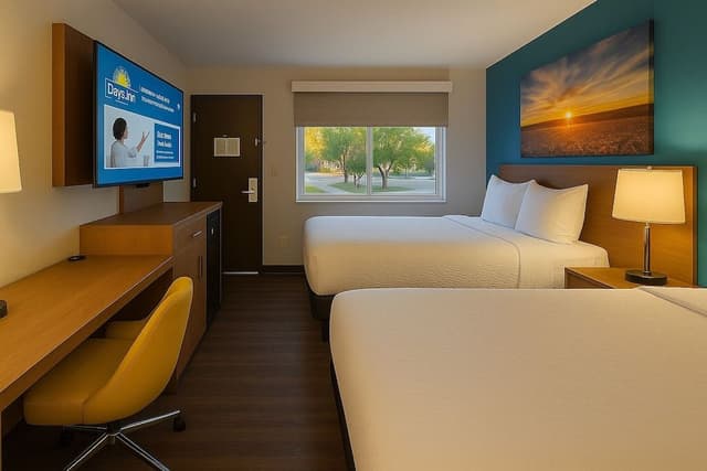 Suite, 2 Double Beds, Non Smoking