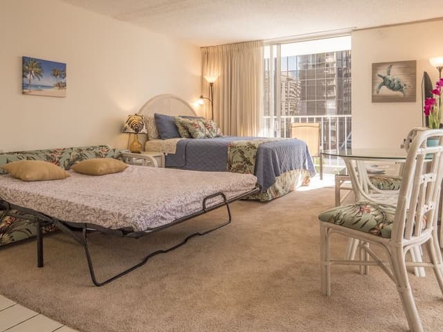 Standard Studio, 1 Queen Bed with Sofa bed, Kitchen (F05A11)