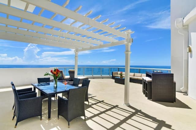 Two Story Oceanfront Penthouse