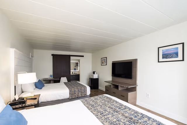 Double Queen Beds - Pool View