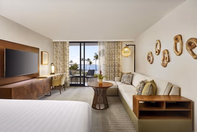 Room, 1 King Bed with Sofa bed, Ocean View