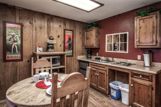 Lodge Room with Wood Fireplace - Lodge 109