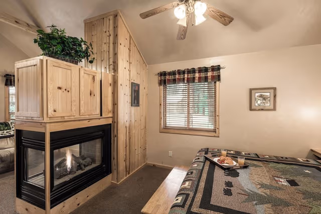 Cabin with Gas Fireplace - Cabin 304