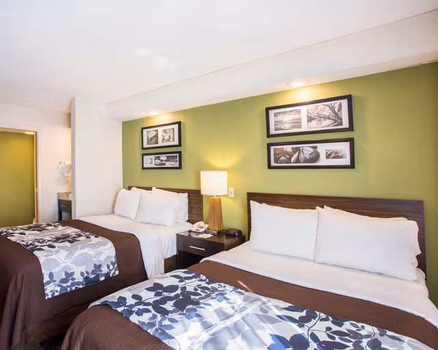 Standard Double Room, 2 Double Beds, Non Smoking