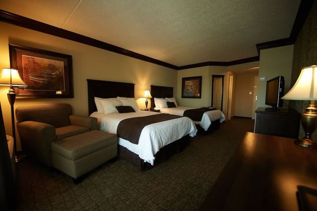 Basic Double Room, 2 Double Beds