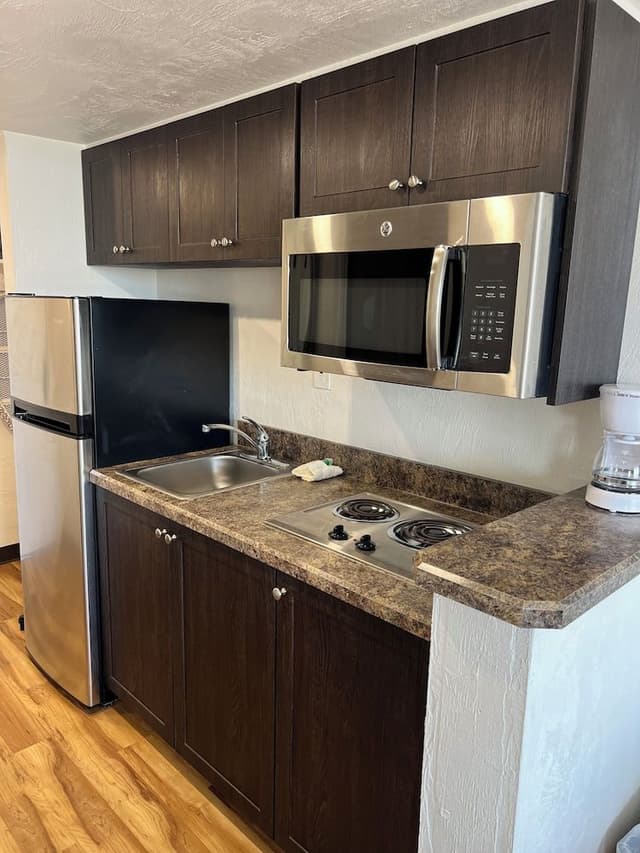 Partial Ocean View, 1 King Bed with Kitchenette