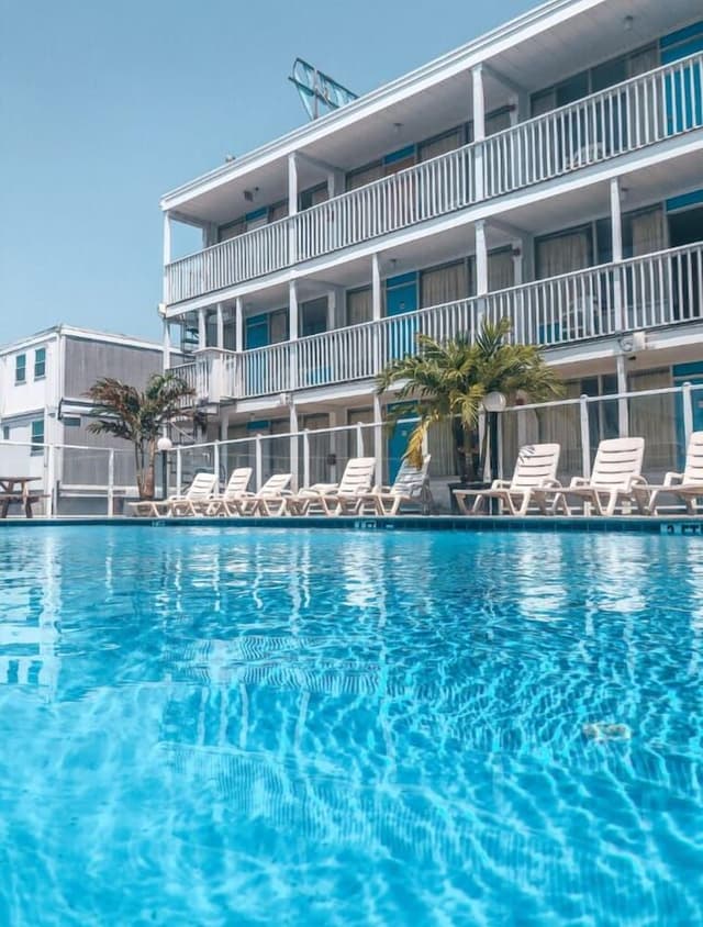 Standard Double Room, 2 Double Beds, Pool View