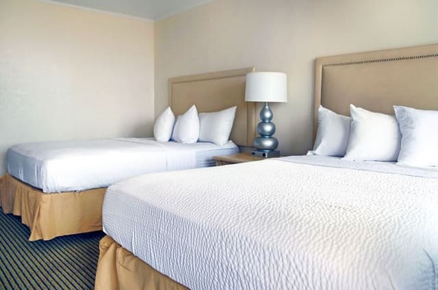 Deluxe Double Room, 2 Double Beds (Side View)