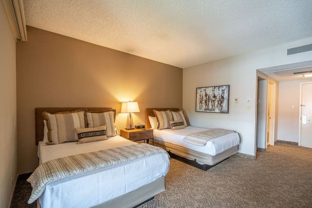 Double Room, 2 Double Beds, Accessible