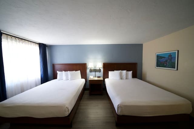 Double Room, 2 Queen Beds, Non Smoking