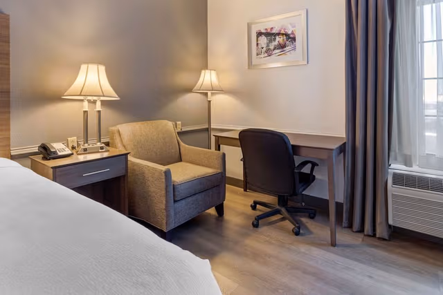 Standard Room, 1 King Bed, Accessible, Refrigerator & Microwave