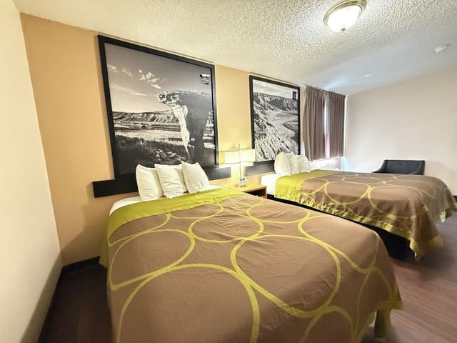 Standard Room, 2 Double Beds, Non Smoking, Pool Access