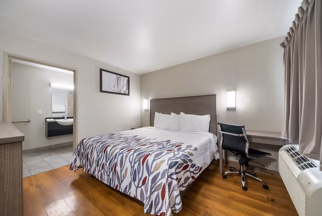 Deluxe Room, 1 King Bed, Accessible, Non Smoking (Roll-In Shower)
