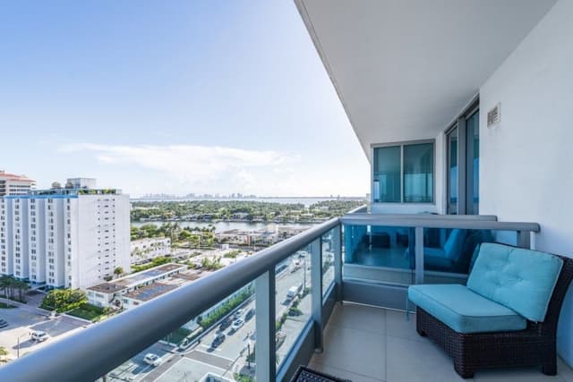 Deluxe One Bedroom Apartment Partial Ocean View High Floor