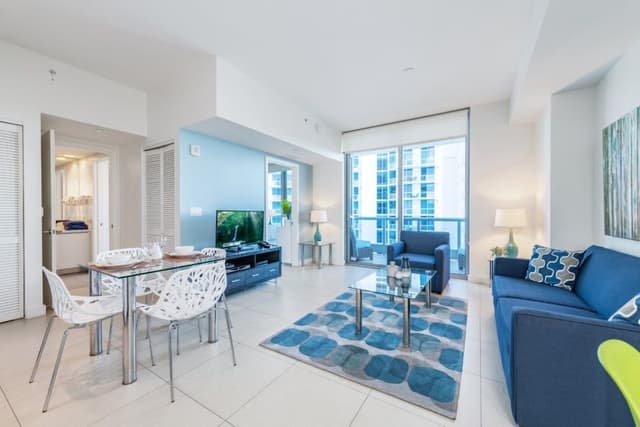 Deluxe One Bedroom Apartment Partial Ocean View High Floor