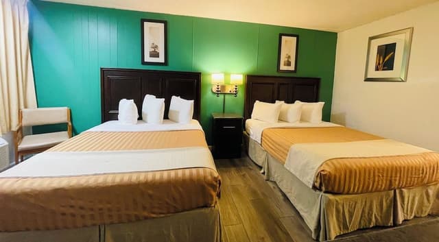 Standard Double Room, 2 Double Beds Non-smoking