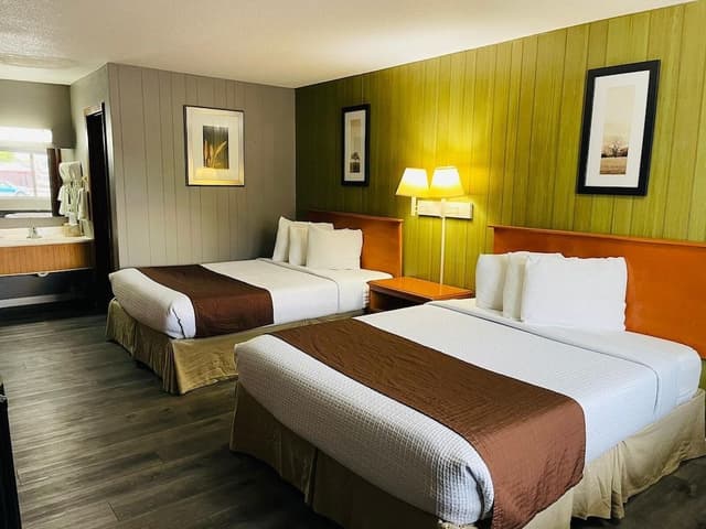 Standard Double Room, 2 Double Beds Non-smoking