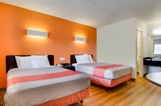 Standard Room, 2 Double Beds, Non Smoking