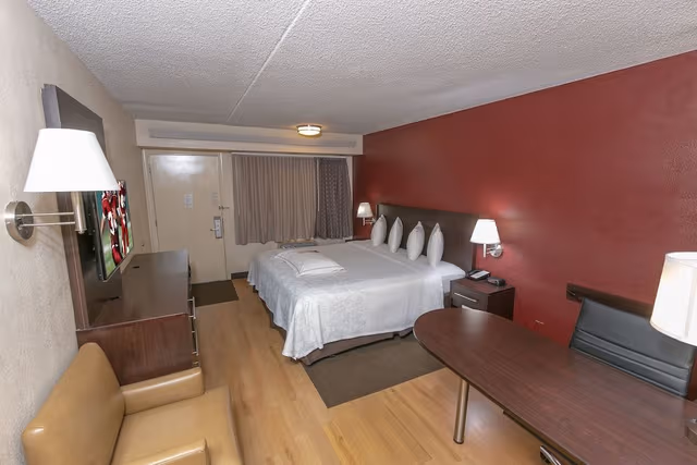 Premium Room, 1 King Bed, Accessible (Upgraded Bedding & Snack, Smoke Free)