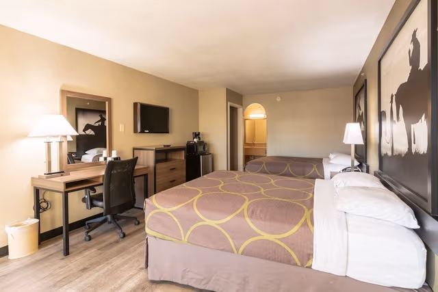 Room, 2 Queen Beds, Accessible, Smoking (Mobility,Tub w/Grab Bars)