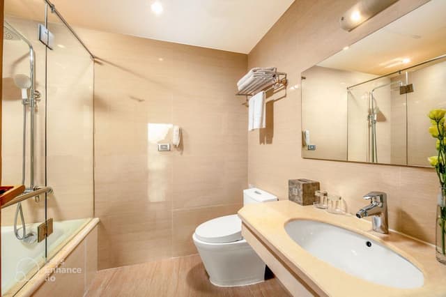 Executive Double Room, Bathtub, City View