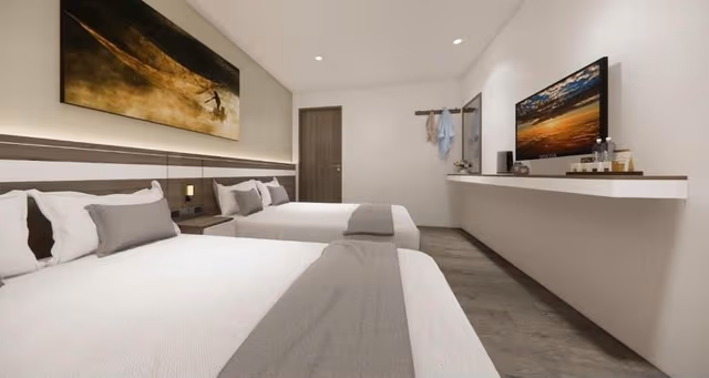 Family Quadruple Room, Balcony, City View
