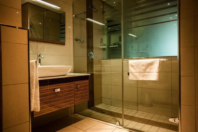 Family Room with Shower