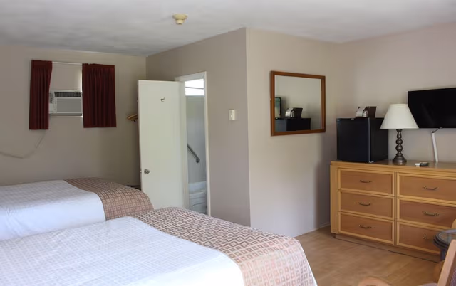 Standard Room, 2 Double Beds (Tennis Court Section)