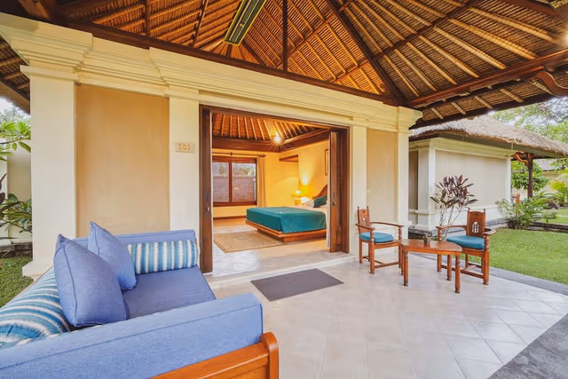 Deluxe Room, Garden View, Garden Area