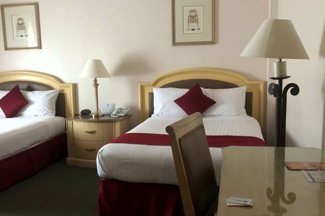 2 Double Beds, Non-Smoking, Continental Breakfast