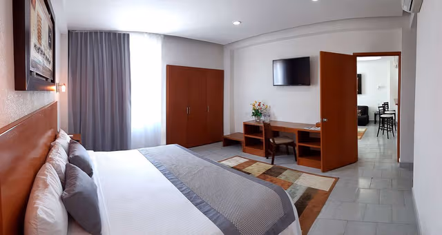 Suite-2 Double Beds, Non-Smoking, Executive Room, Lounge, Two Rooms, Two Sofabeds, Docking Station