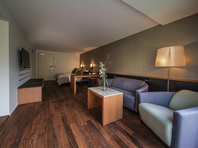 Modern, air-conditioned Deluxe room with balcony