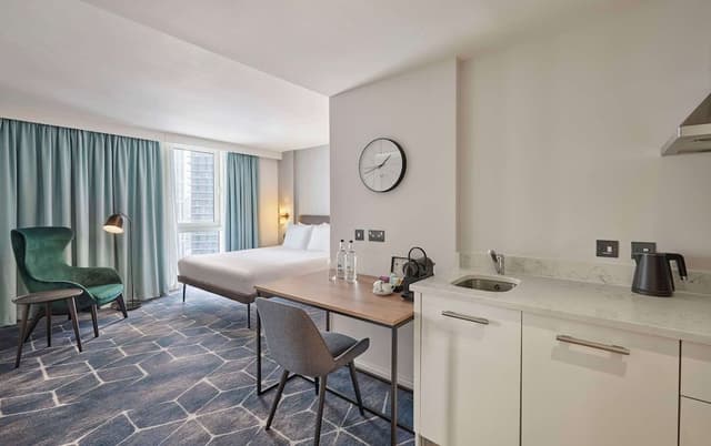 Studio, 1 King Bed, Kitchenette, Park View