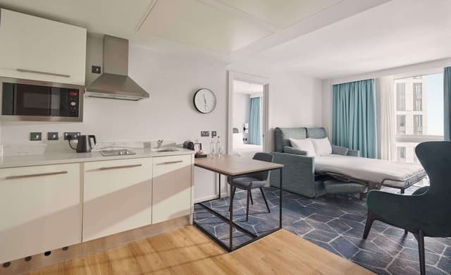 Suite, 1 King Bed with Sofa bed, Park View