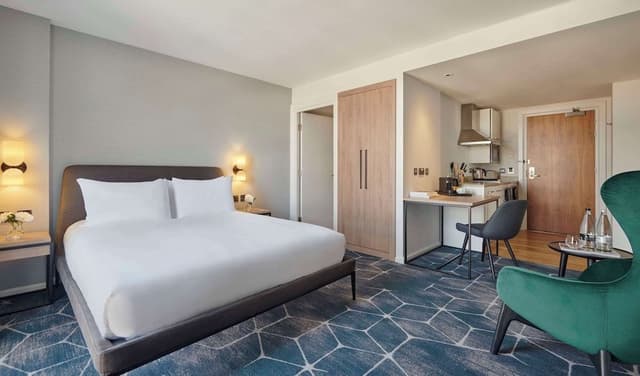 Studio, 1 King Bed, Kitchenette, Park View