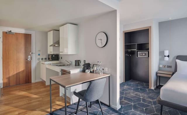 Studio, 1 King Bed, Kitchenette, Park View