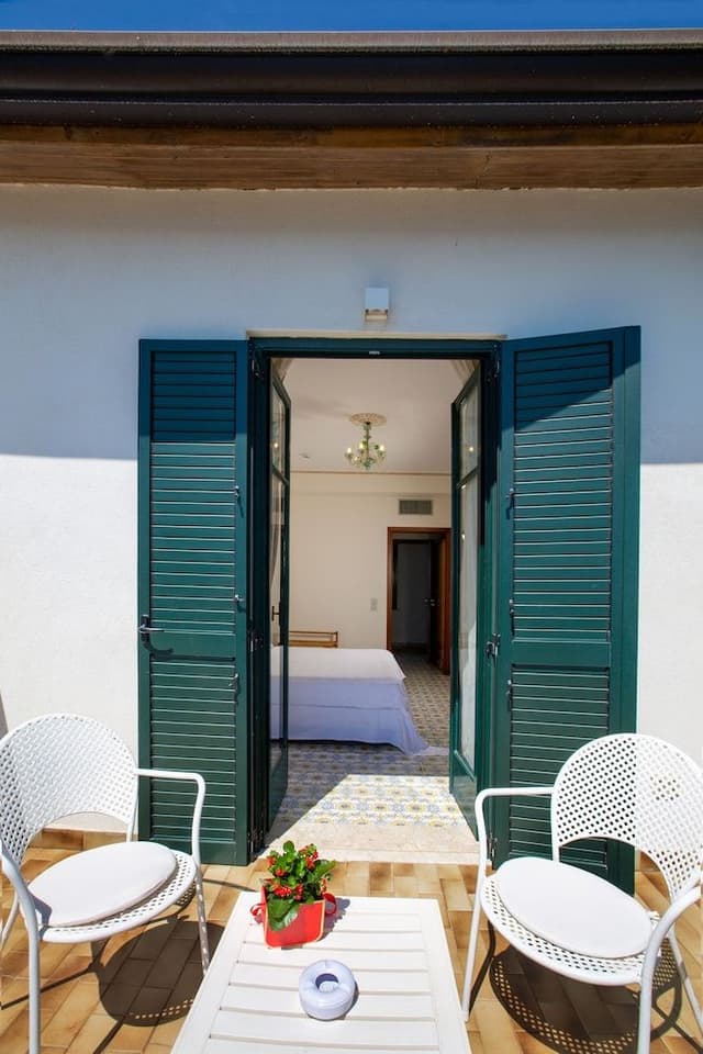 Superior Double Room Single Use, Terrace, Sea View